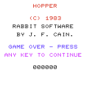 Hopper / Frogger